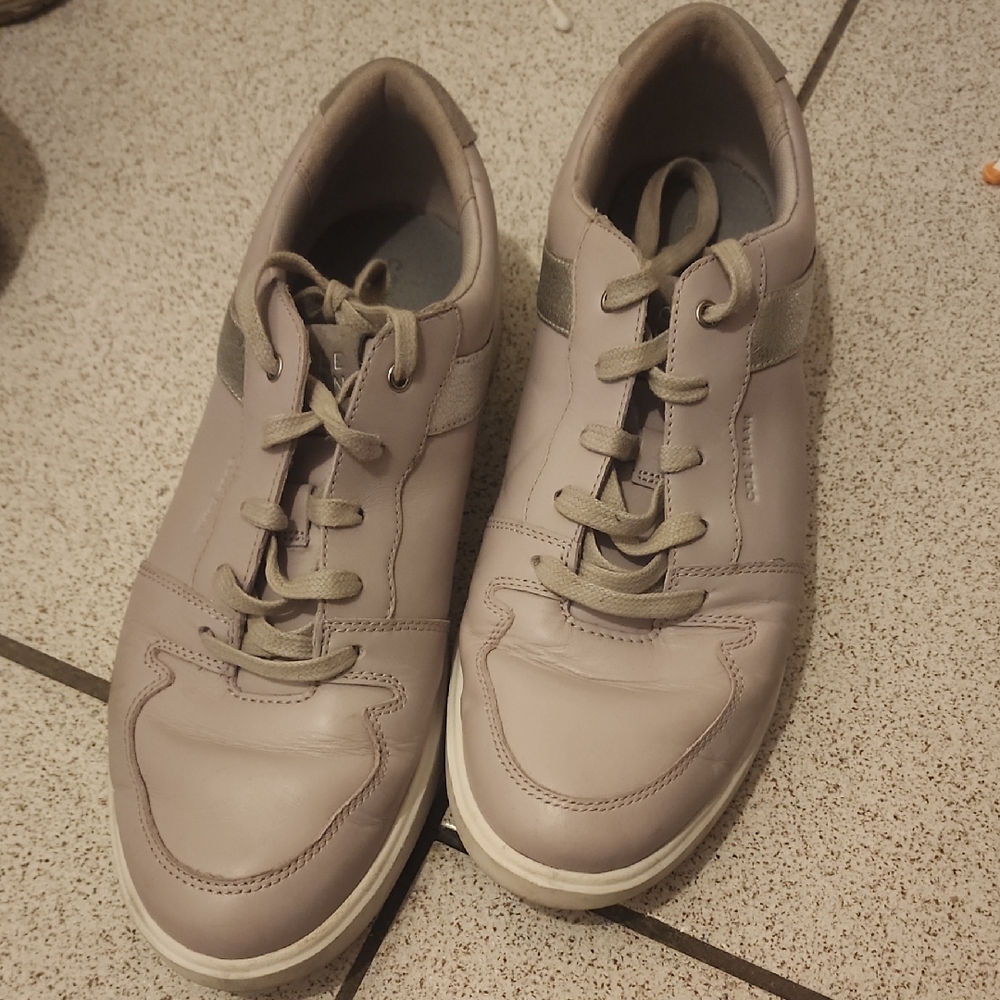 COLE HAAN Women's Purple Grey Casual Sneakers